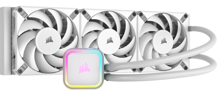 Corsair iCUE H150i RGB Elite Liquid CPU Cooler White