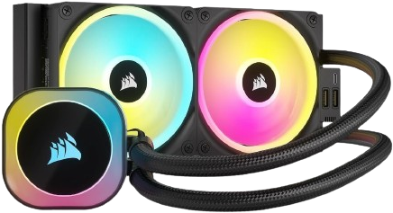 Corsair iCUE Link H100i RGB Liquid CPU Cooler Black
