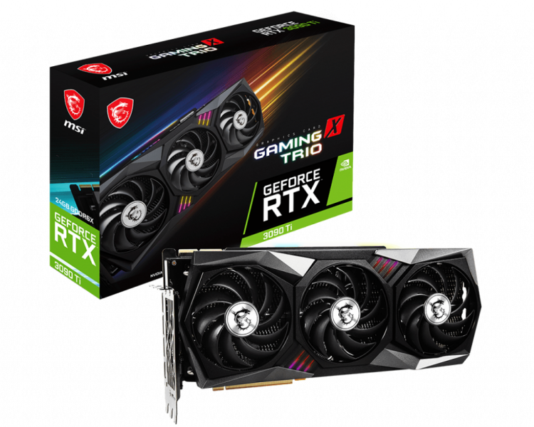 MSI Gaming X Trio GF RTX 3090 Ti 24GB GDDR6X MSI Gaming X Trio GF RTX 3090 Ti 24GB GDDR6X