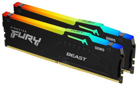2x8GB/5200 Kingston Fury Beast RGB Black