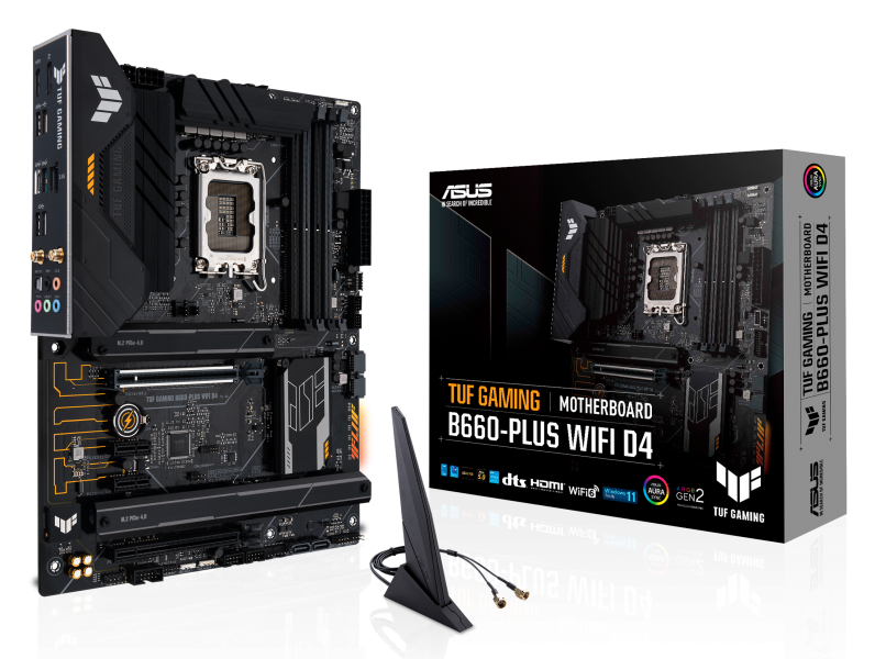 Asus TUF Gaming B660-Plus WiFi D4 Asus TUF Gaming B660-Plus WiFi D4