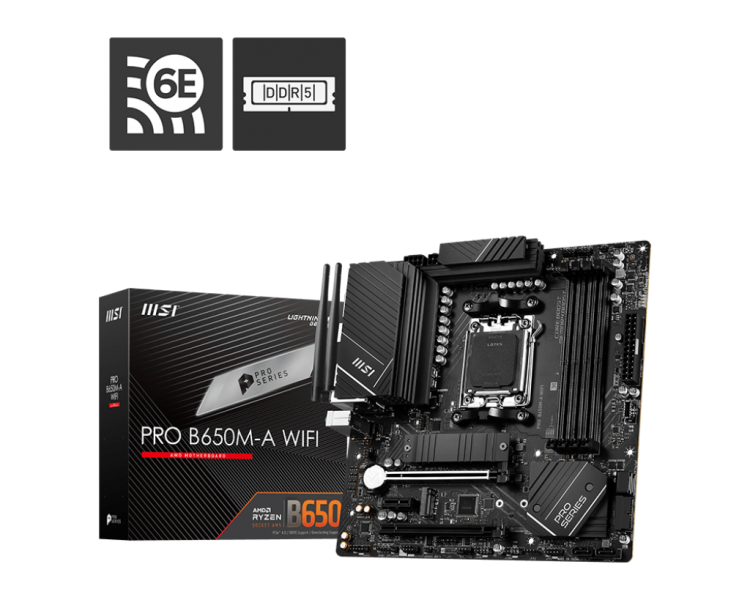 MSI Pro B650M-A WIFI MSI Pro B650M-A WIFI