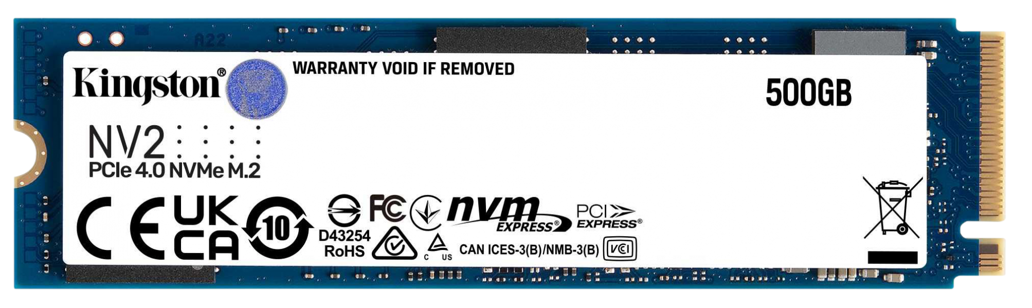 500GB M.2 NVMe Kingston NV2 M.2 500GB M.2 NVMe Kingston NV2 M.2
