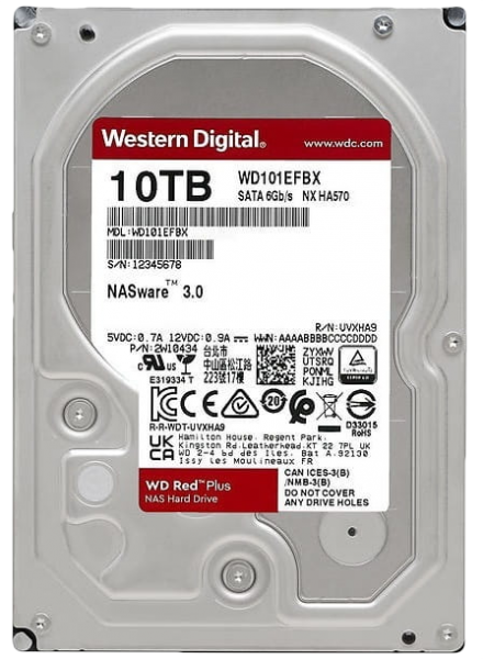 10.0TB WD Red Pro