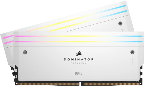 2x16GB/6000 Corsair Dominator Titanium RGB White
